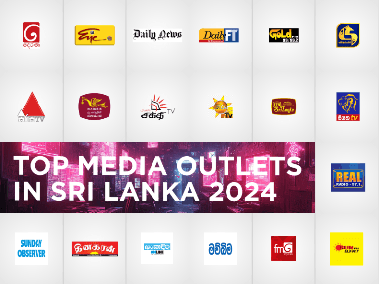 the Premier Media Outlets in Sri Lanka in 2024