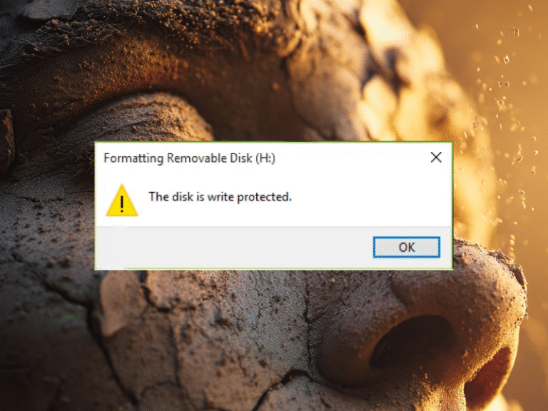 [Solved] Cannot Format USB Drive Write Protected