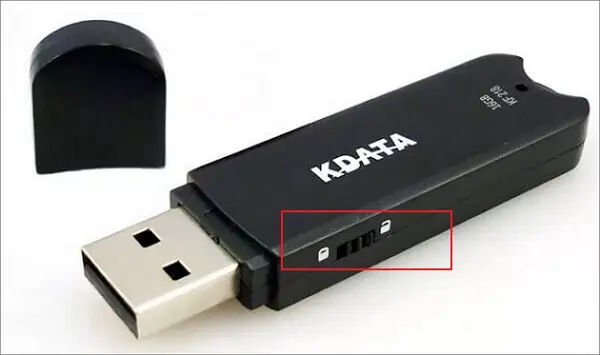 How to write protect Flah drive or remove it?